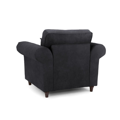Atlanta Sofa Charcoal Armchair