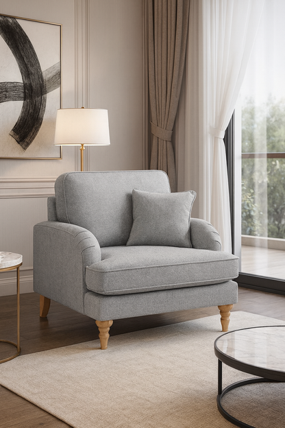 Banks Sofa Slate Armchair