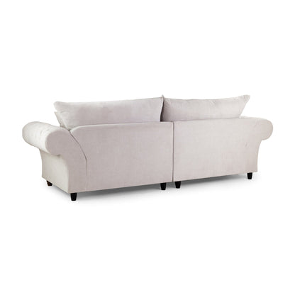 Berkshire Fullback Sofa Stone 4 Seater
