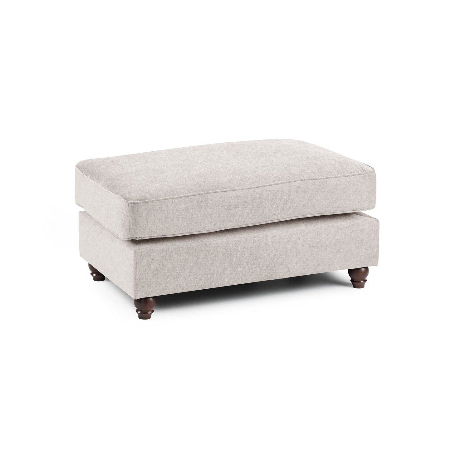 Berkshire Fullback Sofa Stone Footstool