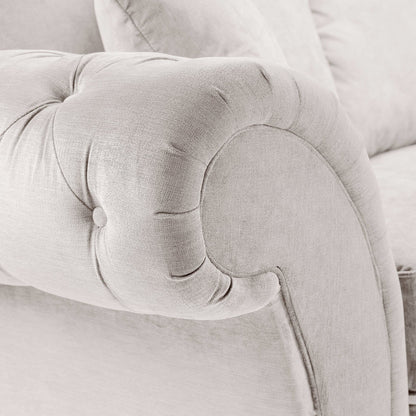 Berkshire Fullback Sofa Stone Right Hand Facing Corner