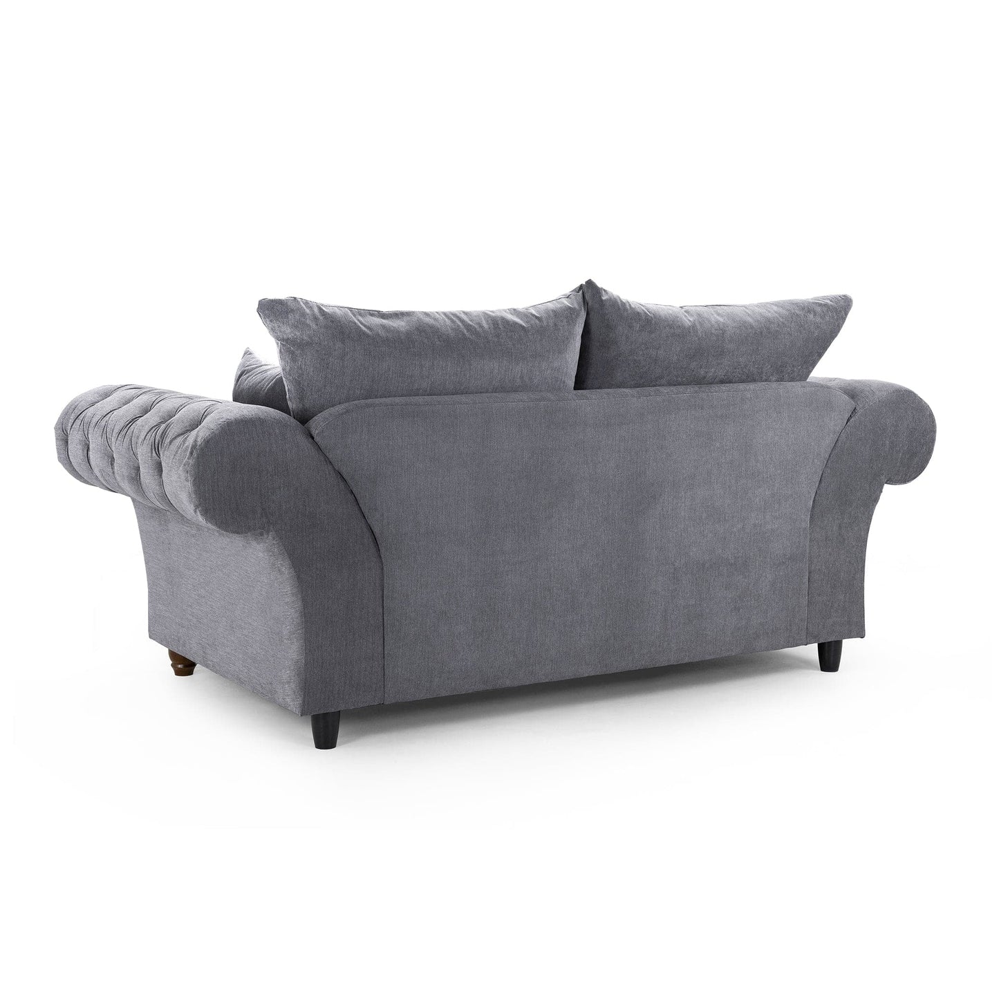 Berkshire Fullback Sofa Grey 2 Seater