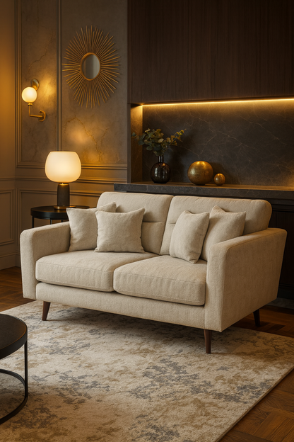 Chester Sofa Beige 2 Seater