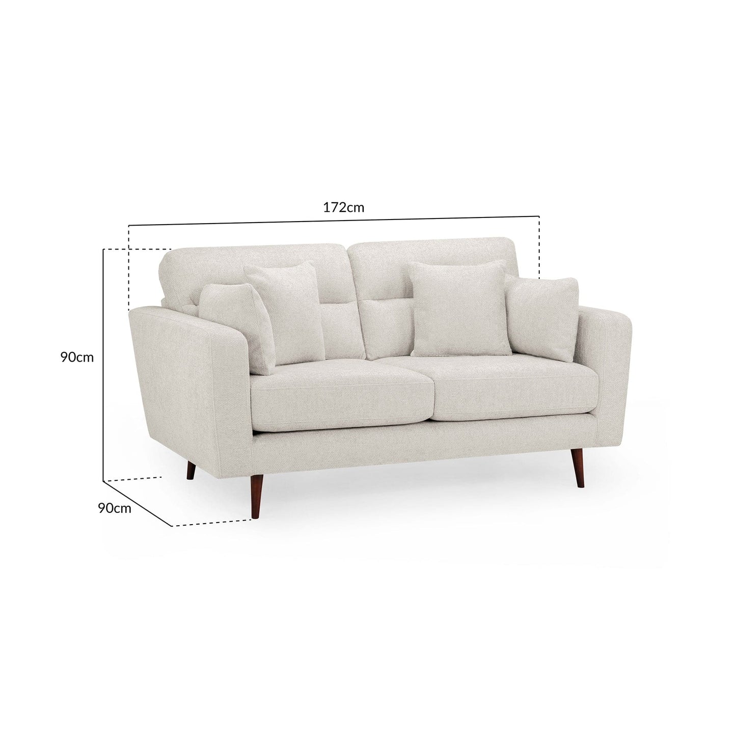 Chester Sofa Beige 2 Seater