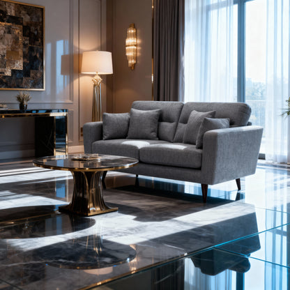 Chester Sofa Grey 2 Seater