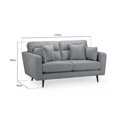 Chester Sofa Grey 2 Seater
