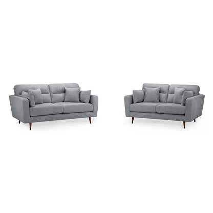Chester Sofa Grey 3+2 Set