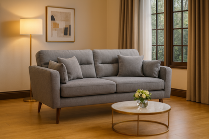 Chester Sofa Grey 3 Seater