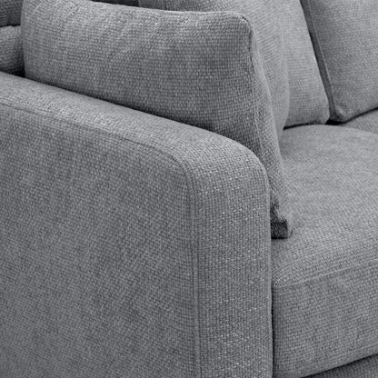 Chester Sofa Grey 3 Seater