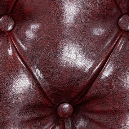 Chesterfield Sofa Oxblood Red 3+2 Set