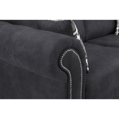 Atlanta Sofa Charcoal 2 Seater