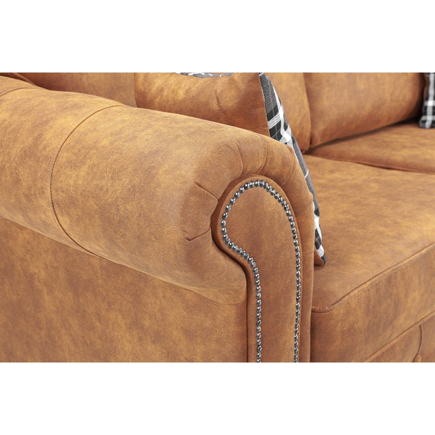 Atlanta Sofa Tan 2 Seater
