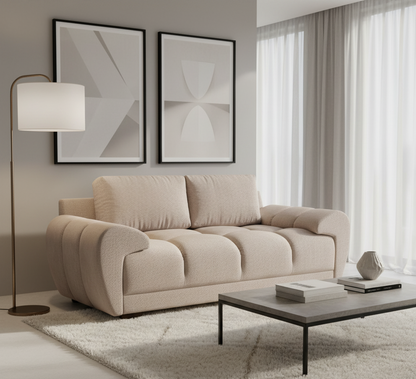 Devoke 2 Seater Sofa in Mocha