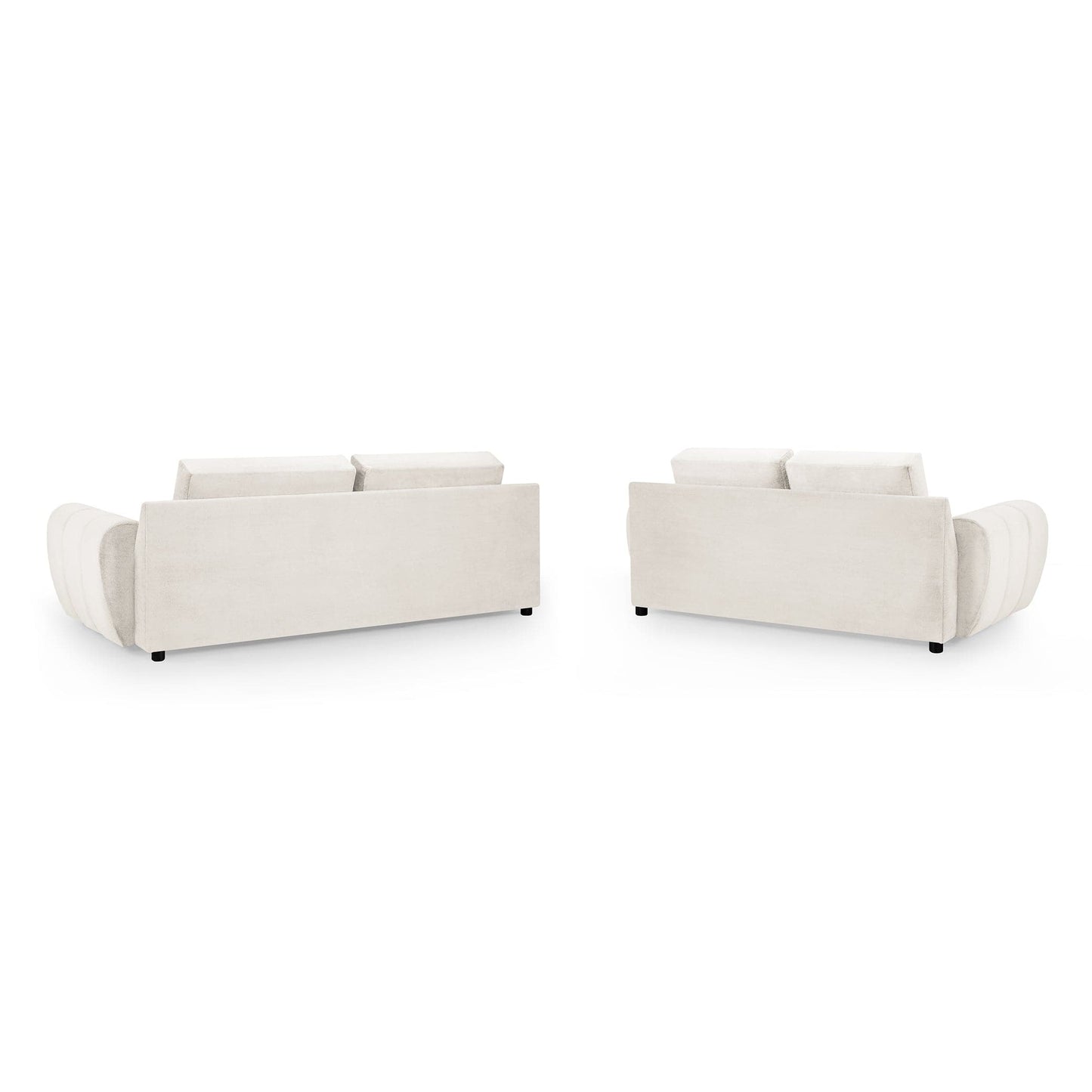 Devoke 3+2 Sofa Set in Cream