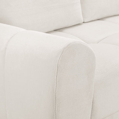 Devoke Sofabed Cream Universal Corner
