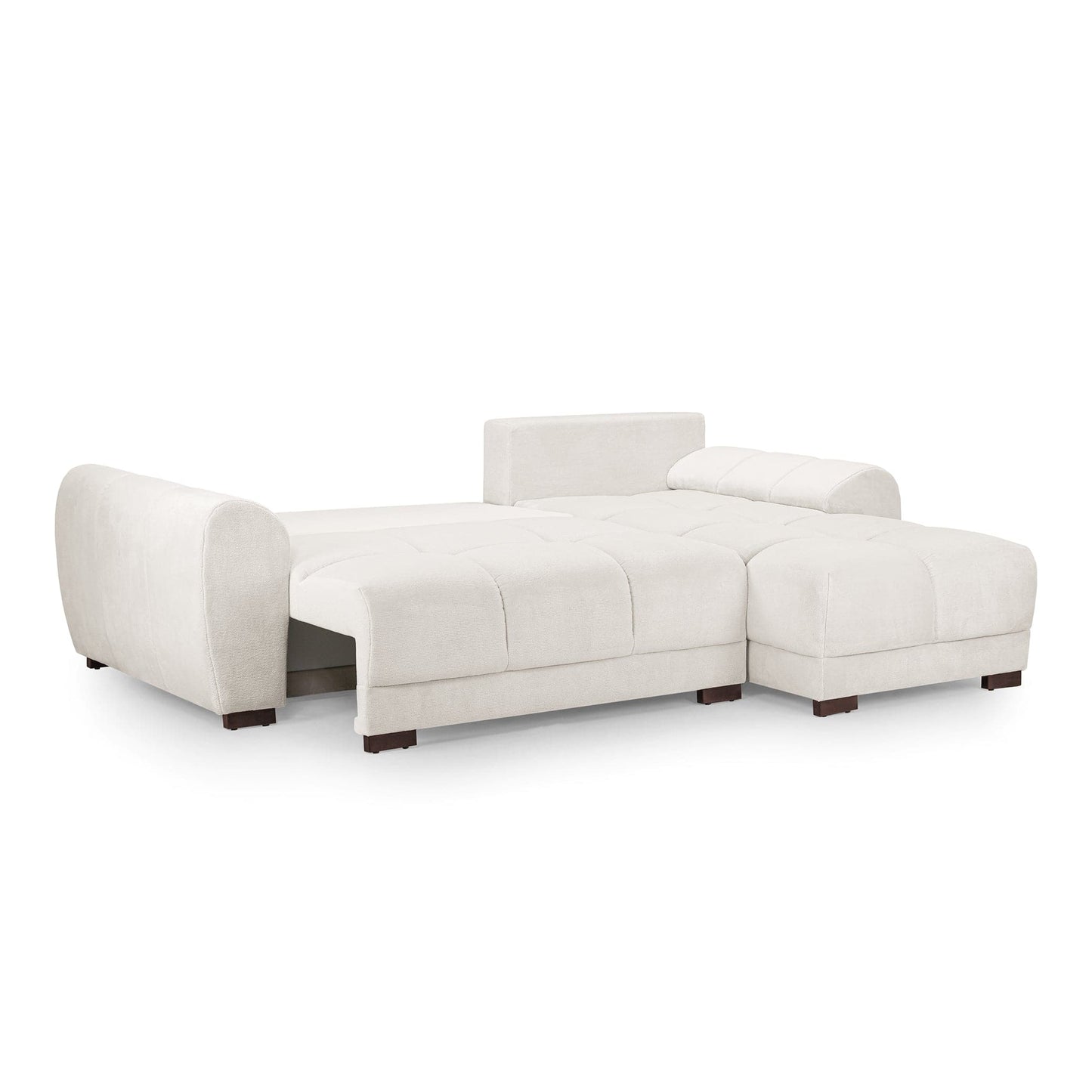 Devoke Sofabed Cream Universal Corner