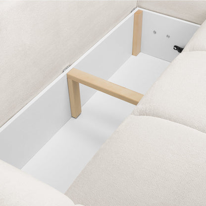 Devoke Sofabed Cream Universal Corner