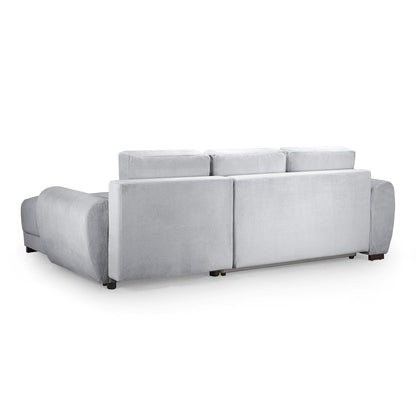 Devoke Sofabed Universal Corner Sofa in Grey