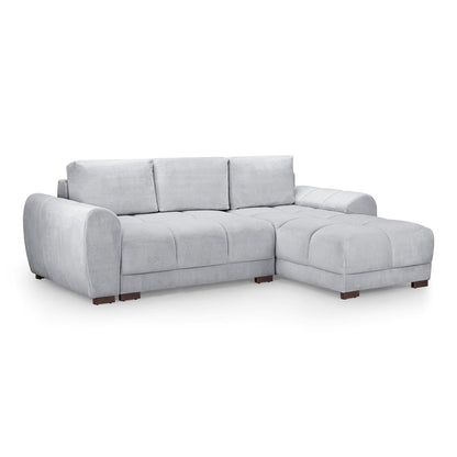 Devoke Sofabed Universal Corner Sofa in Grey