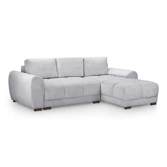 Devoke Sofabed Universal Corner Sofa in Grey
