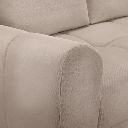 Devoke Sofabed Universal Corner Sofa in Mocha