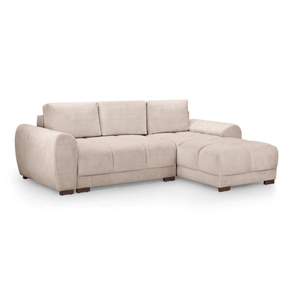 Devoke Sofabed Universal Corner Sofa in Grey