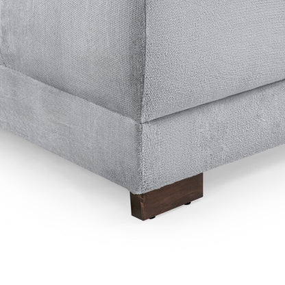 Devoke U Shape Corner Sofa in Grey