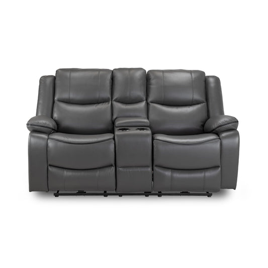 Dexter Electric Recliner Sofa Grey 2 Seater