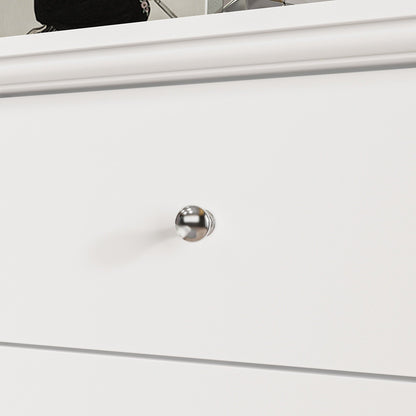 10 Drawer Double Dresser for Bedroom White Dresser Wide Storage