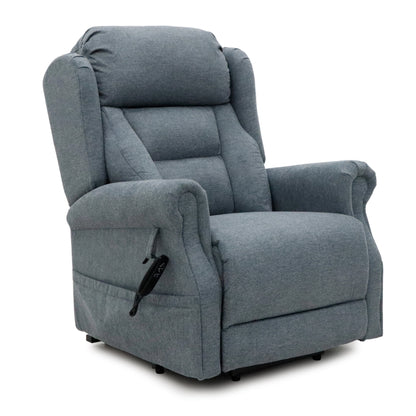 Jules Rise and Recline Chair in Grey