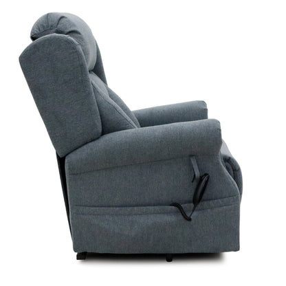 Jules Rise and Recline Chair in Grey