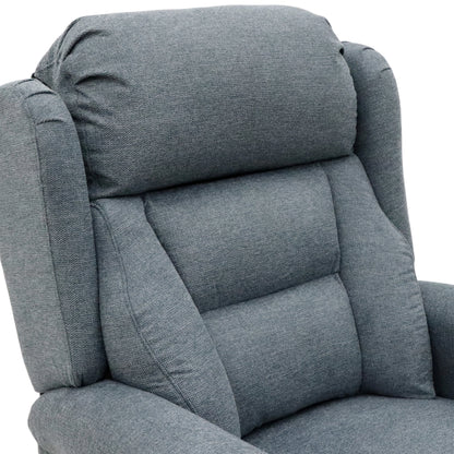 Jules Rise and Recline Chair in Grey
