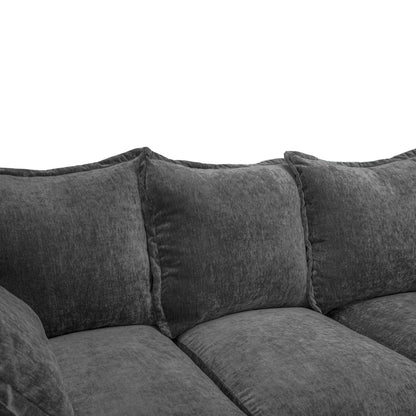 Finn Sofa Grey Large Corner