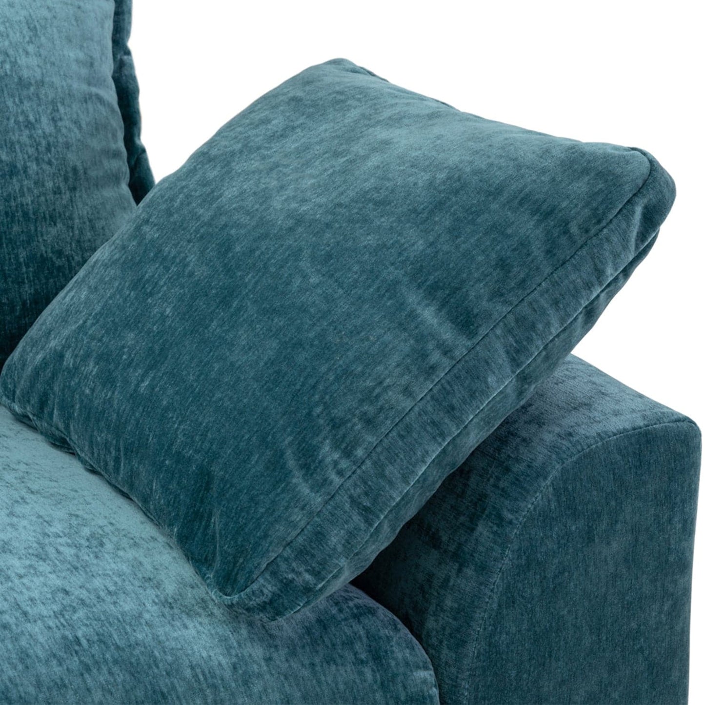 Finn Sofa Teal Large Corner