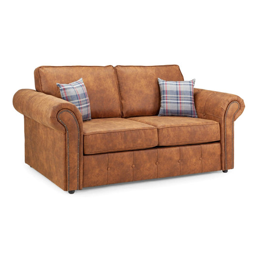 Atlanta Sofabed Tan 2 Seater