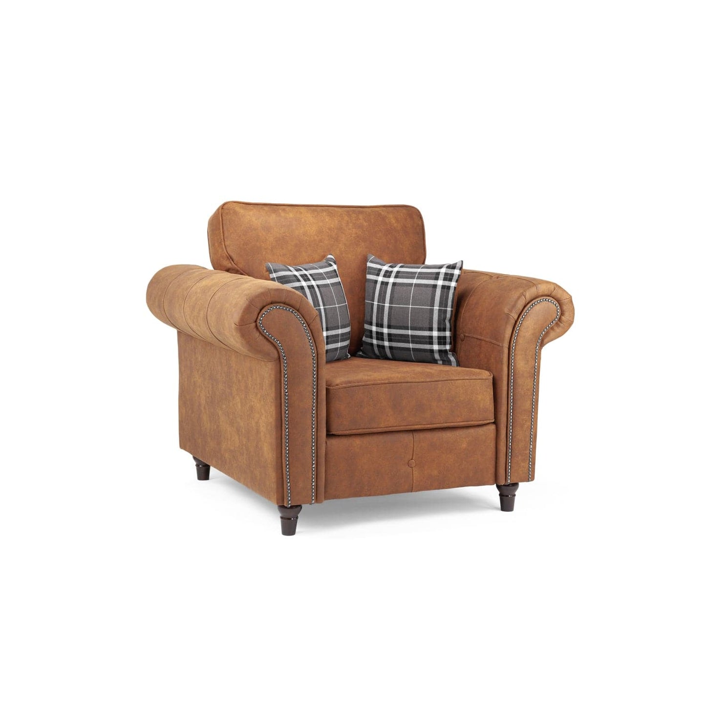 Atlanta Sofa Tan Armchair