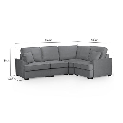 Harley Universal Corner Sofa Grey