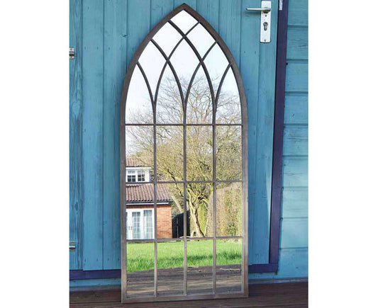 Rosie Rustic Arch Garden Mirror 115 x 50 CM
