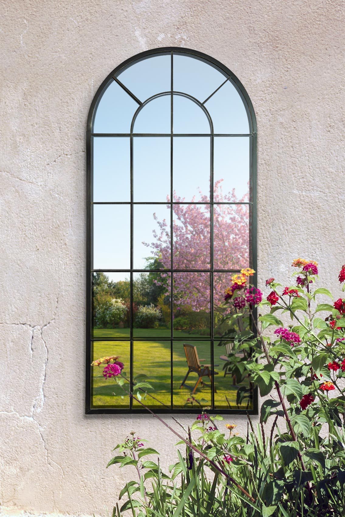 Rosie Country Arch Large Garden Mirror 140 x 65 CM