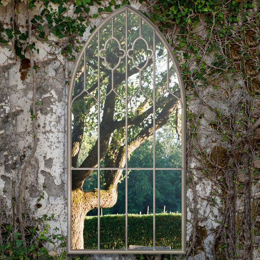 Beach Country Arch Large Garden Mirror 160 x 85cm 5ft3 x 2ft9