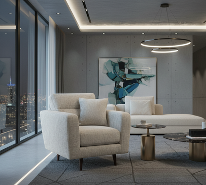 Chester Sofa Beige Armchair