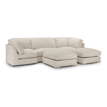 Greenwich Sofa Beige U Shape Corner