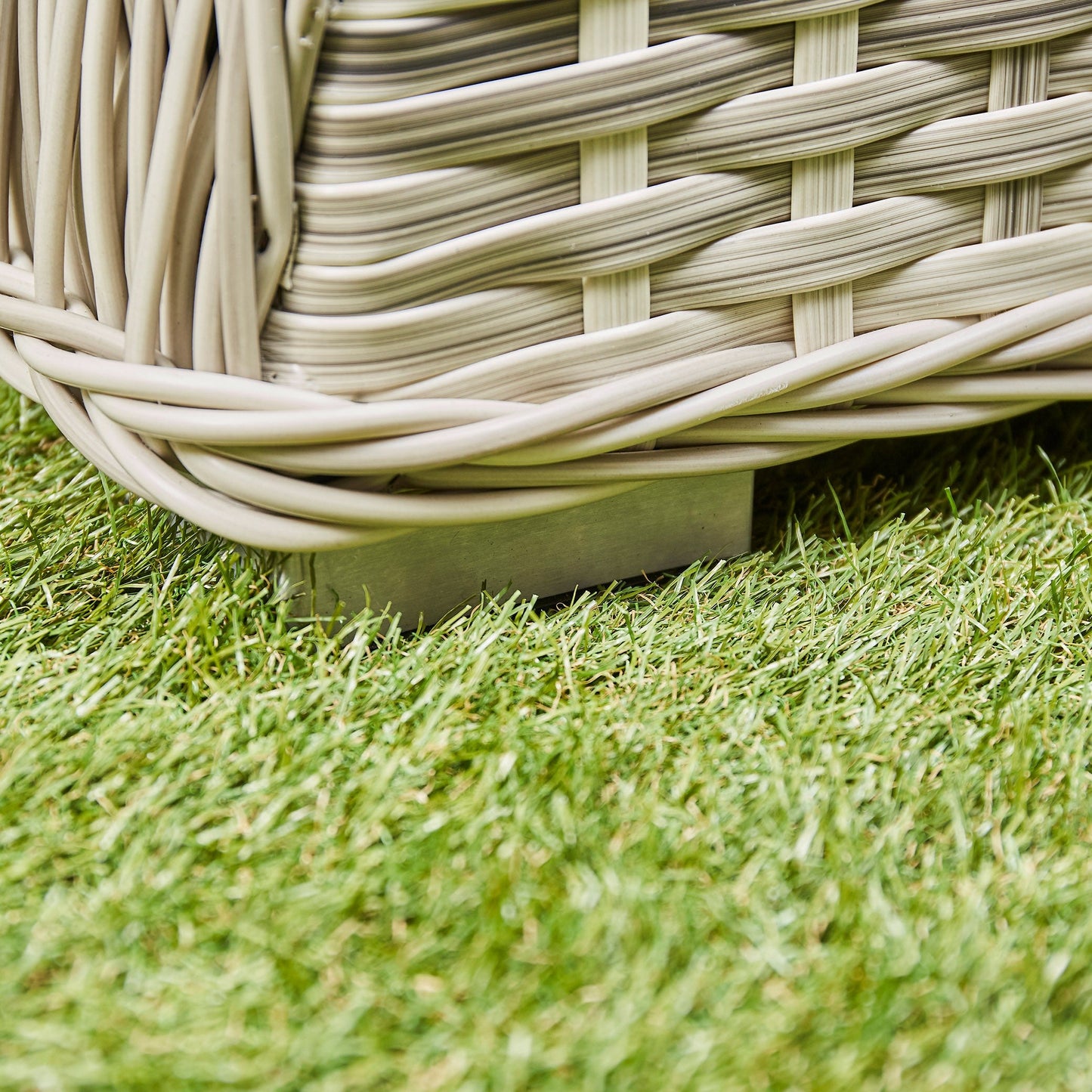 Isla Rattan Lounge Set – Grey