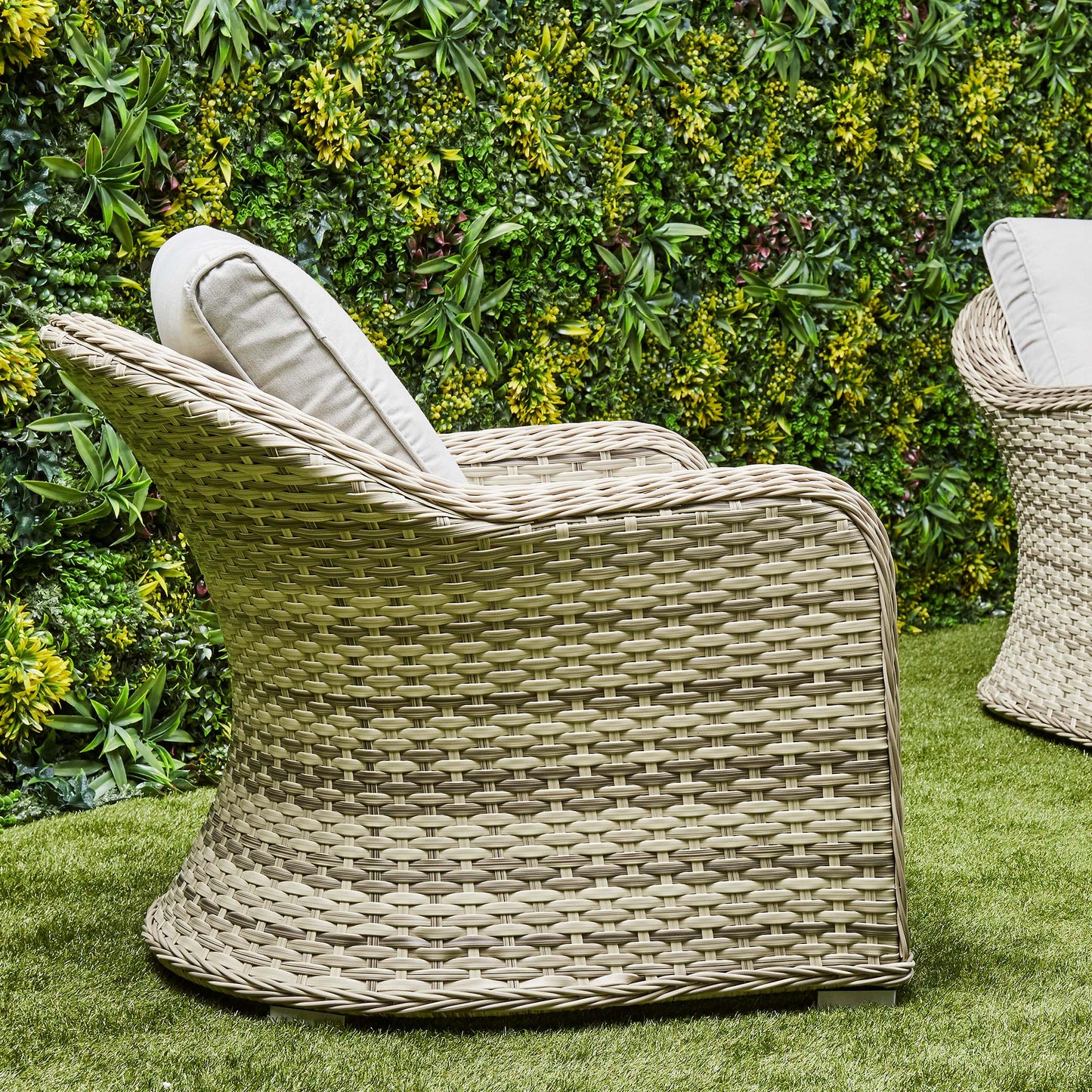 Isla Rattan Lounge Set – Grey