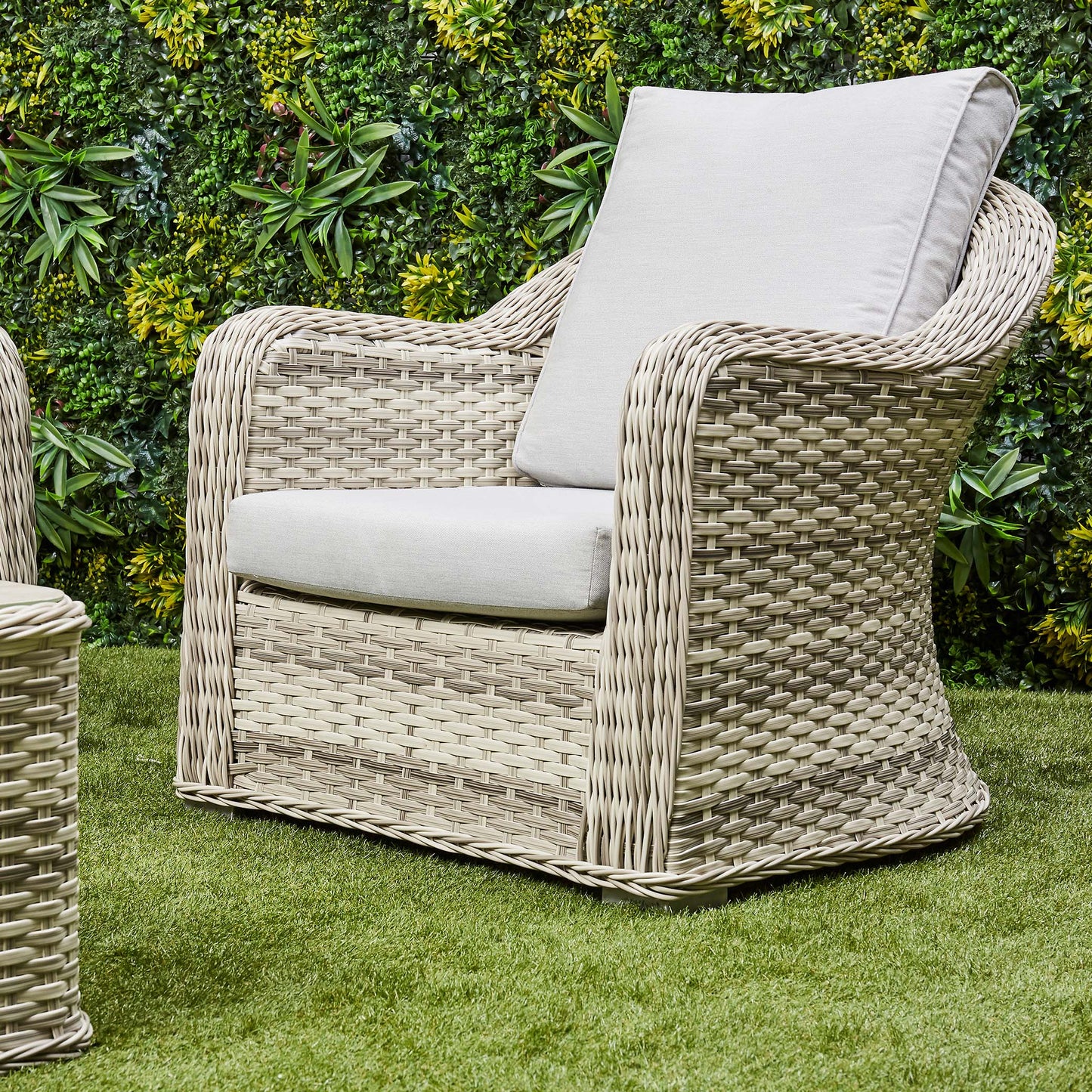 Isla Rattan Lounge Set – Grey