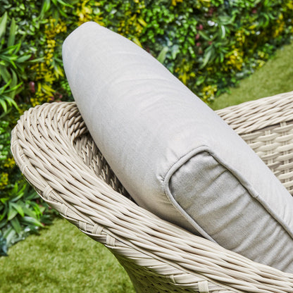 Isla Rattan Lounge Set – Grey