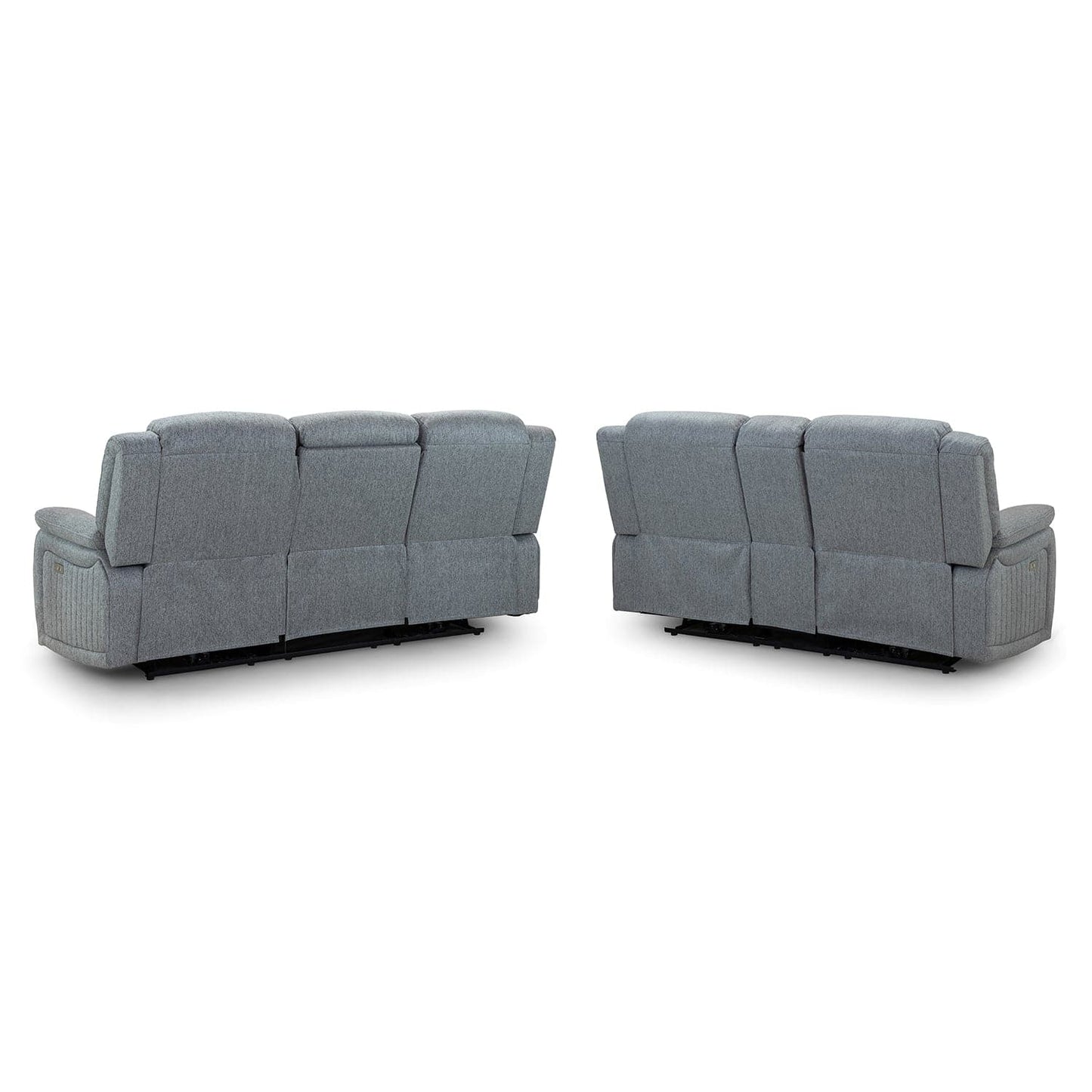 Hamlet 3+2 Power Recliner Sofa Set in Grey