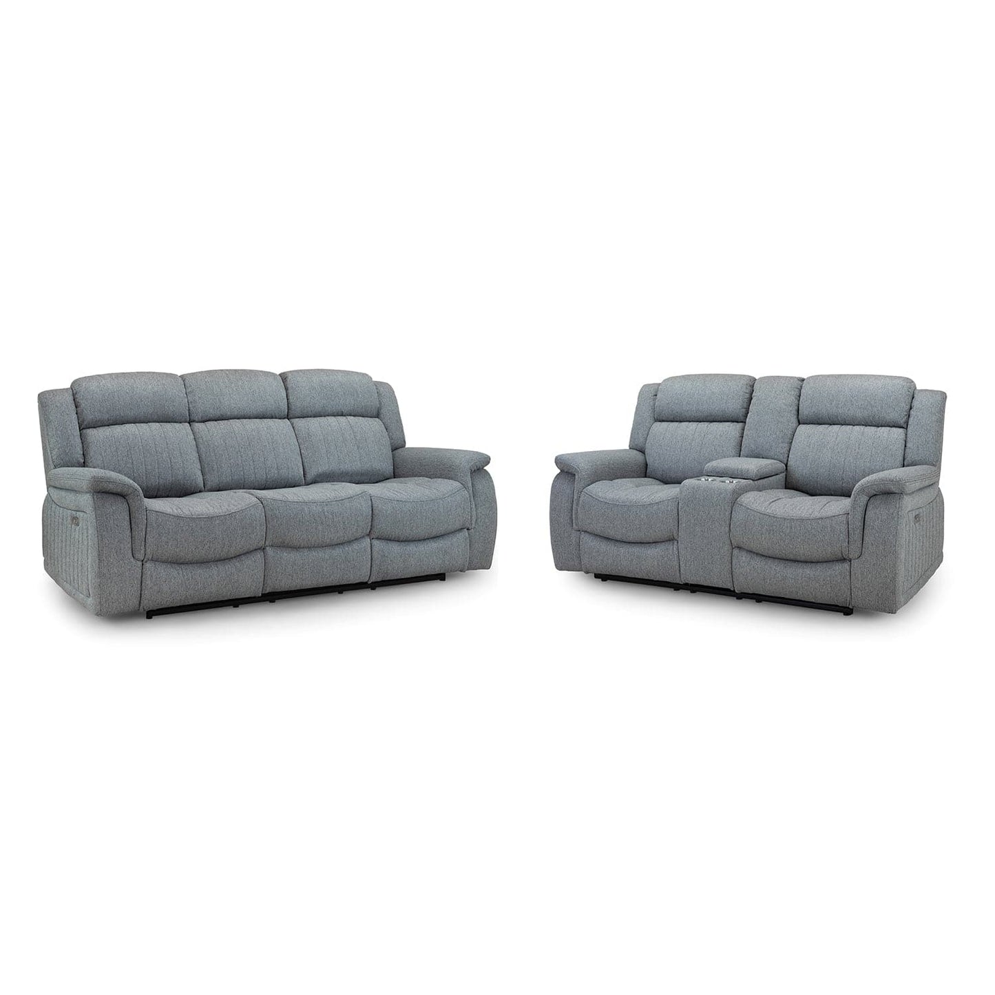 Hamlet 3+2 Power Recliner Sofa Set in Grey