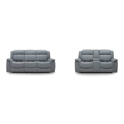 Hamlet 3+2 Power Recliner Sofa Set in Grey