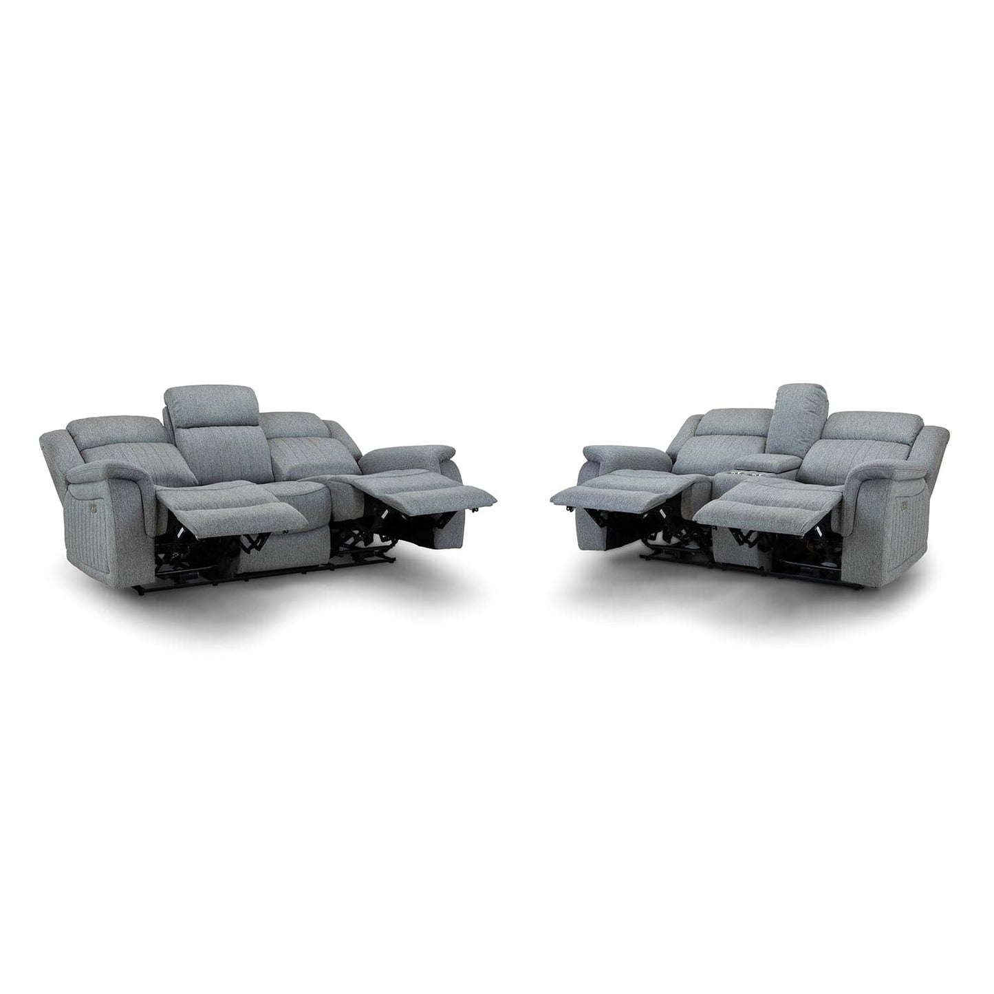 Hamlet 3+2 Power Recliner Sofa Set in Grey